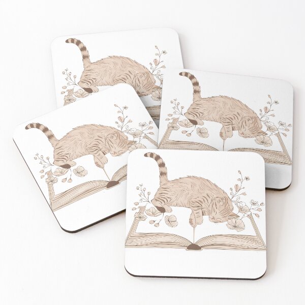 Item preview, Copy of cat and book designed and sold by Catophile.