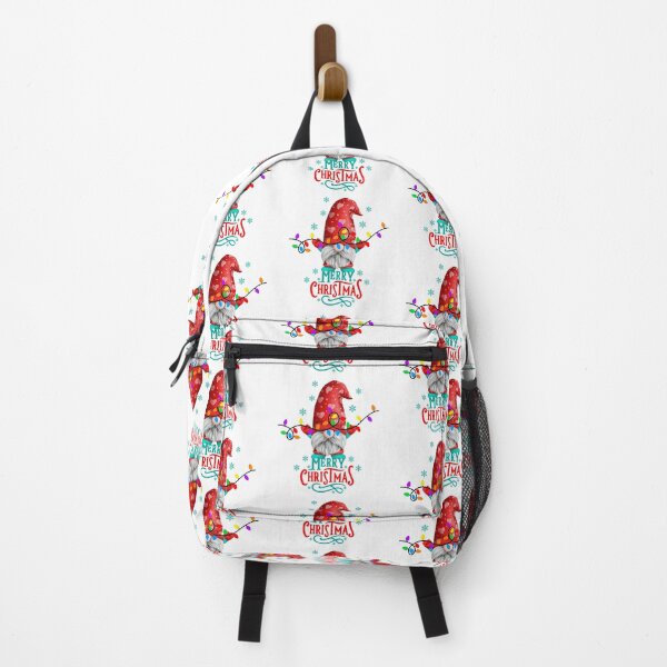 Item preview, Merry Christmas! Festive design with Gnome and Christmas lights. designed and sold by FreeSoulLab.