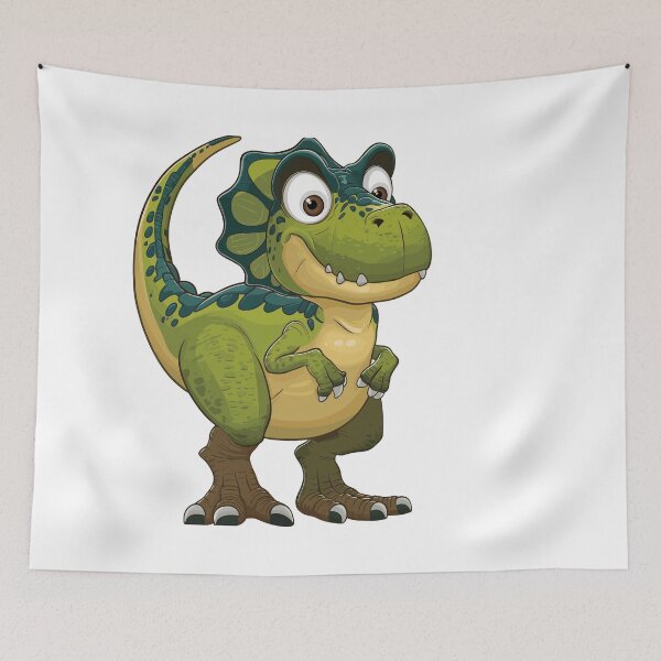 Item preview, green dinosaur designed and sold by feelmydance.