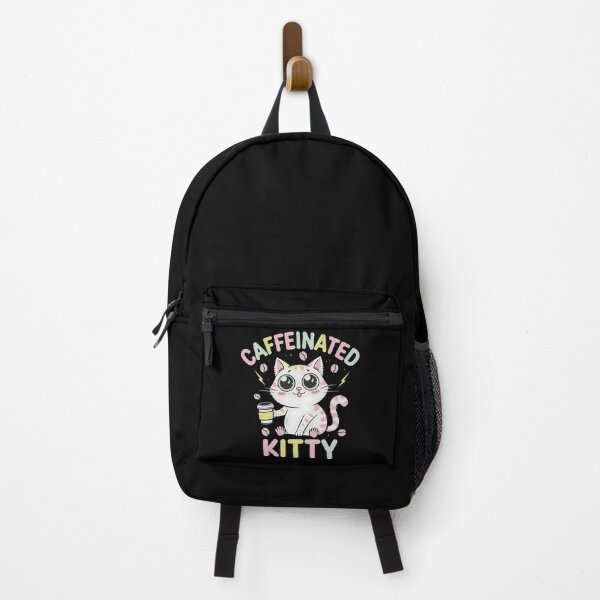 Item preview, Caffeinated Kitty - This fun gift is for anyone who loves cats and caffeine! designed and sold by ZyziowskyArt.