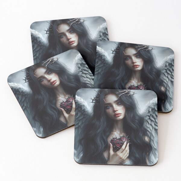 Item preview, The Gothic Angle with a heart designed and sold by ValewithanE.