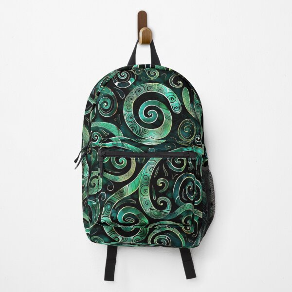 Item preview, New Zealand Māori Paua Pattern Koru Design 76 designed and sold by GrinGalore.