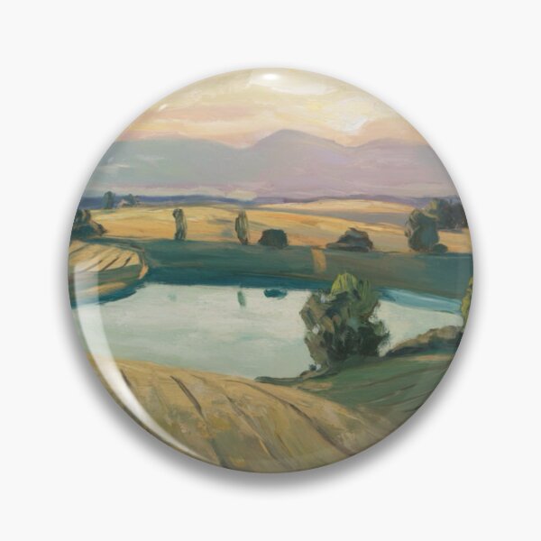 Item preview, Idyllic French Countryside Landscape at Dawn. Art By Carraann  designed and sold by CARRAANN.
