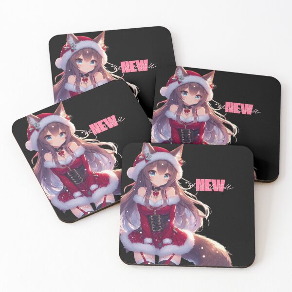 Item preview, Anime Cute Girlfriend Waifu Material chick Christmas Theme (silvergoldvisionary)   designed and sold by SGVisionary.
