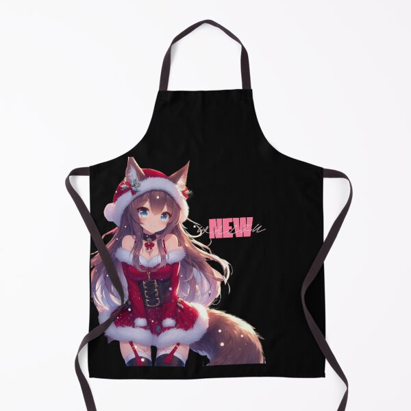 Item preview, Anime Cute Girlfriend Waifu Material chick Christmas Theme (silvergoldvisionary) designed and sold by SGVisionary.
