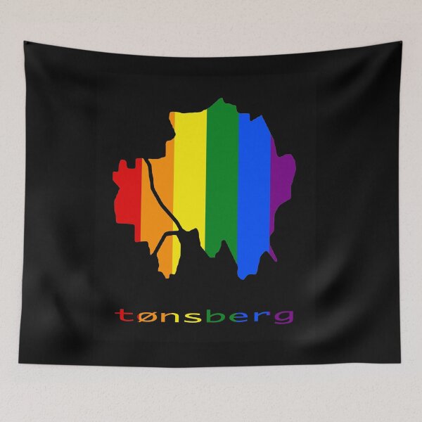 Item preview, Rainbow mAps -  Tønsberg designed and sold by Mirrafoto.