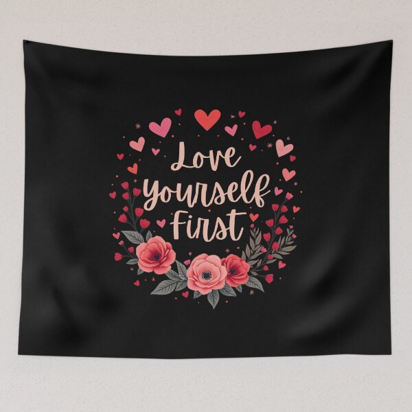 Item preview, Love Yourself First - Valentine's Day Self-Love designed and sold by MotivaChic.