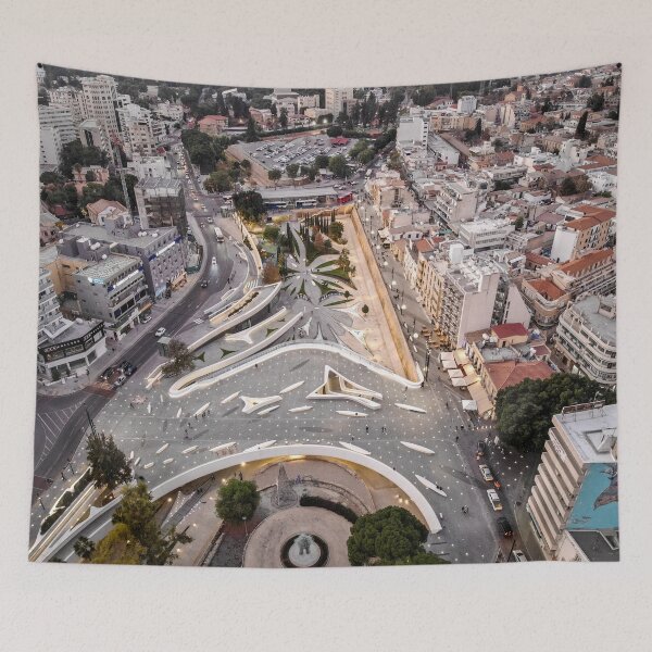 Item preview, Nicosia - Abstract shapes in the city designed and sold by DRONY.