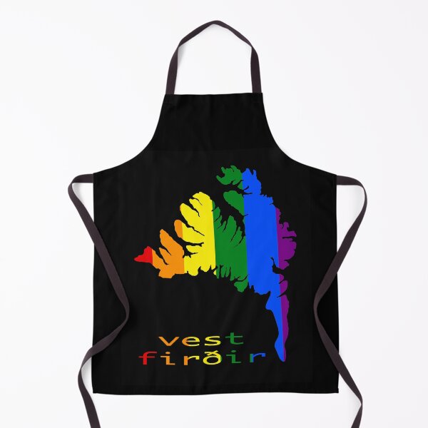 Item preview, Rainbow mAps - Vestfirðir designed and sold by Mirrafoto.