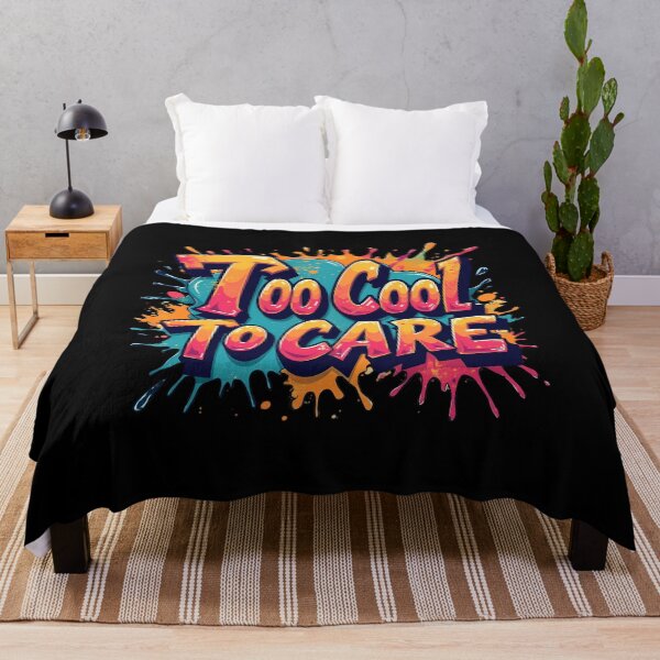 Item preview, Too Cool to Care - Y2K Indie Sleaze Vibe designed and sold by MotivaChic.