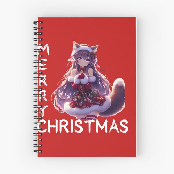Item preview, Anime Cute Girlfriend Waifu Material chick Christmas Theme (silvergoldvisionary)   designed and sold by SGVisionary.