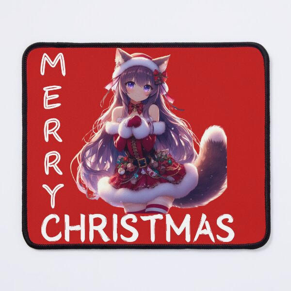 Item preview, Anime Cute Girlfriend Waifu Material chick Christmas Theme (silvergoldvisionary)   designed and sold by SGVisionary.