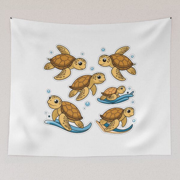 Item preview, Ocean Sea Turtles  designed and sold by luannsemmsobre.
