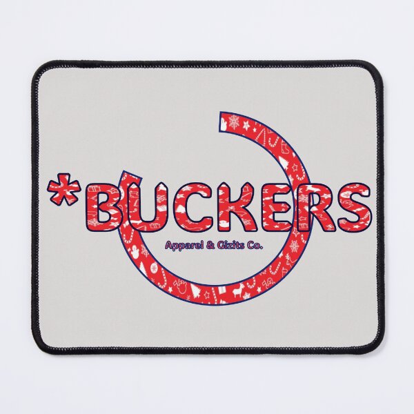Item preview, Red & Blue Christmas *Buckers logo designed and sold by Buckers Apparel & Gizits.