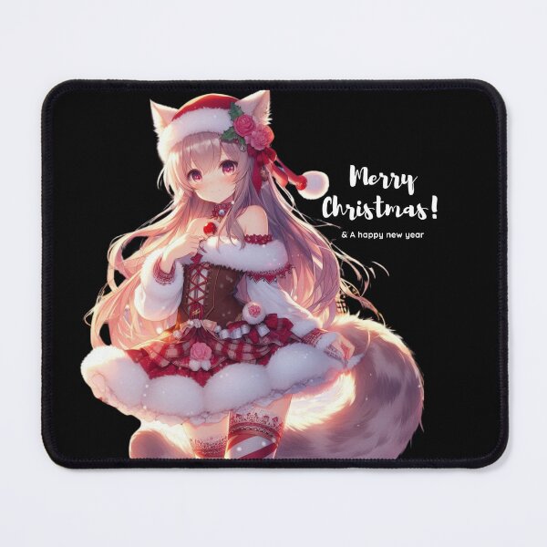 Item preview, Anime Cute Girlfriend Waifu Material chick Christmas Theme (silvergoldvisionary)   designed and sold by SGVisionary.