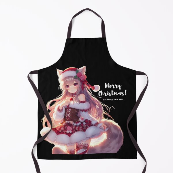 Item preview, Anime Cute Girlfriend Waifu Material chick Christmas Theme (silvergoldvisionary) designed and sold by SGVisionary.