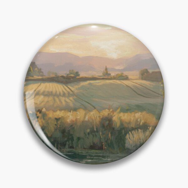 Item preview, French Countryside Idylic Landscape at Dawn. Art By Carraann  designed and sold by CARRAANN.