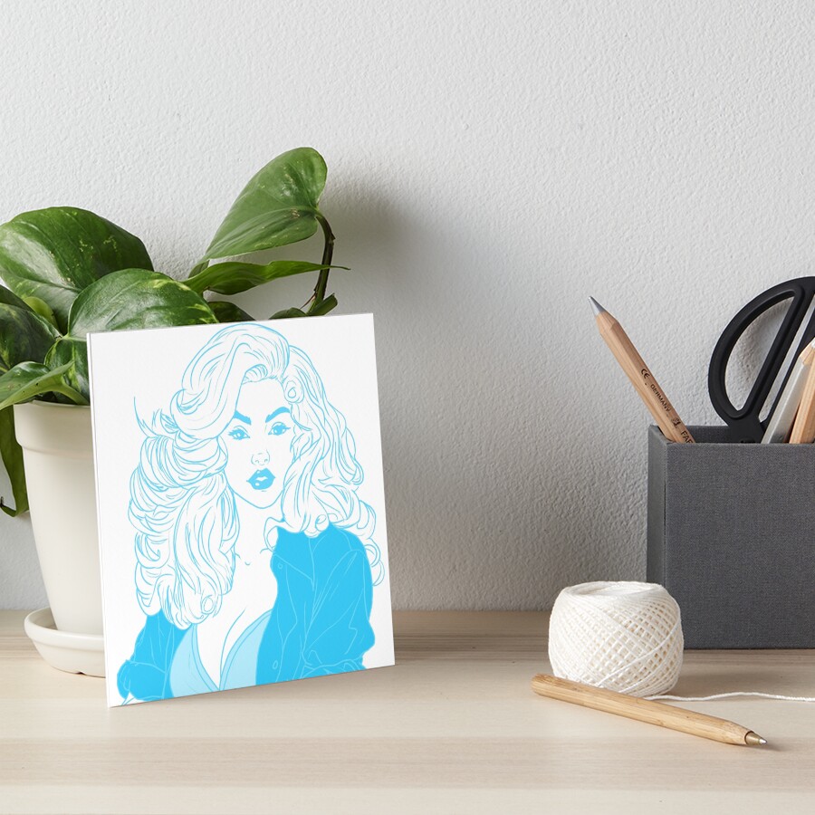 Item preview, Art Board Print designed and sold by badwolf3777.