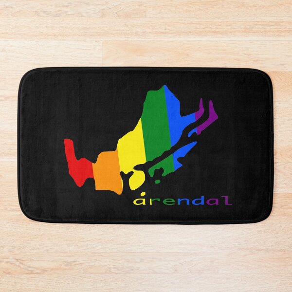 Item preview, Rainbow mAps -  Arendal designed and sold by Mirrafoto.