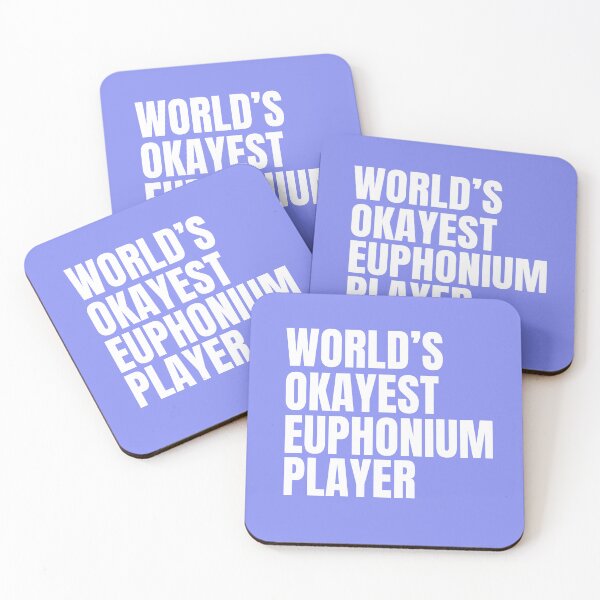Item preview, World's Okayest Euphonium Player - White designed and sold by Cutsandsparks.