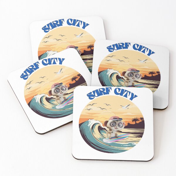 Item preview, Meerkat: The Unexpected Surfer designed and sold by StyleFused.