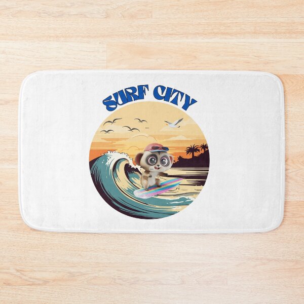 Item preview, Meerkat: The Unexpected Surfer designed and sold by StyleFused.