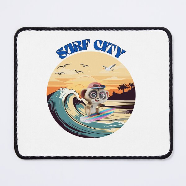 Item preview, Meerkat: The Unexpected Surfer designed and sold by StyleFused.