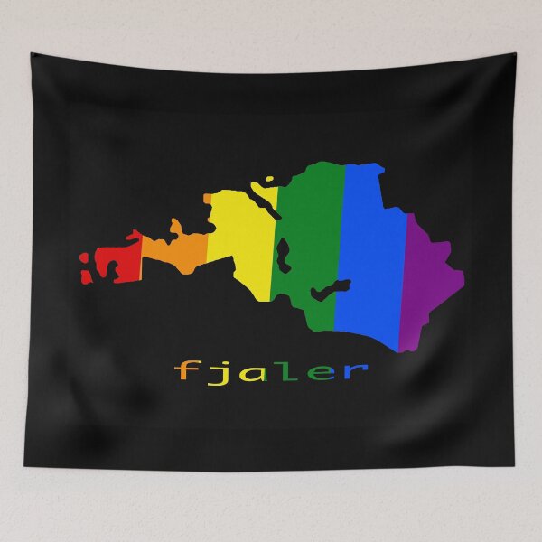 Item preview, Rainbow mAps -  Fjaler designed and sold by Mirrafoto.