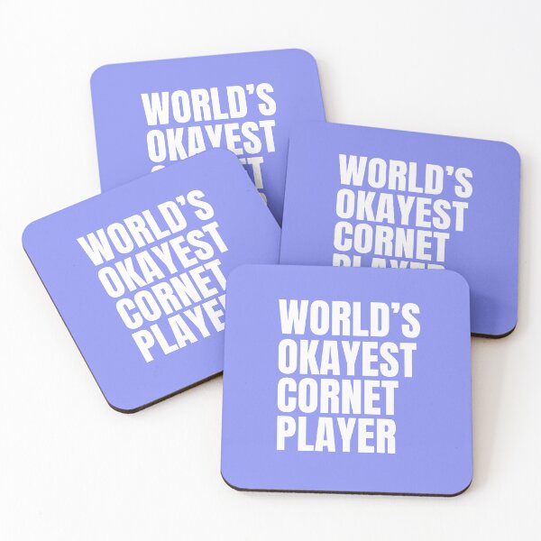 Item preview, World's Okayest Cornet Player - White designed and sold by Cutsandsparks.
