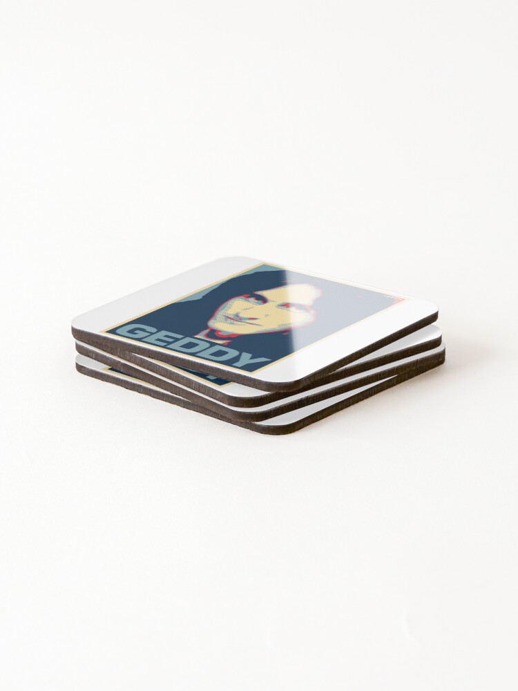 Thumbnail 4 of 5, Coasters (Set of 4), Geddy designed and sold by DAFTFISH.