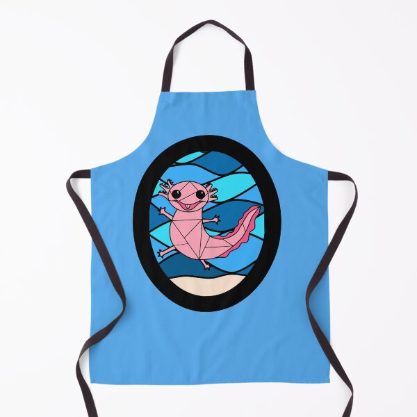 Item preview, Stained Glass Axolotl Cutie  designed and sold by JuliaEnchanted.
