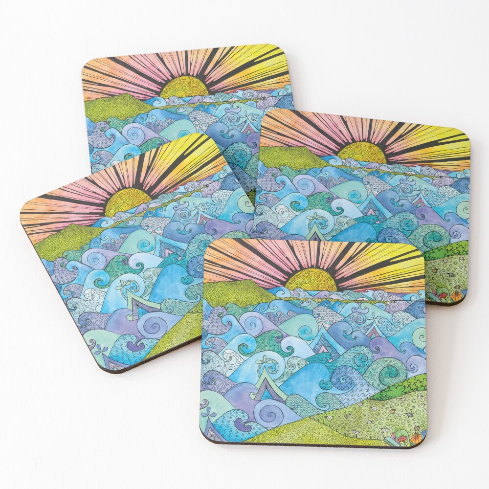 Item preview, Coasters (Set of 4) designed and sold by CPascoeArt.