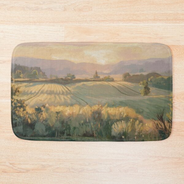 Item preview, French Countryside Idylic Landscape at Dawn. Art By Carraann  designed and sold by CARRAANN.