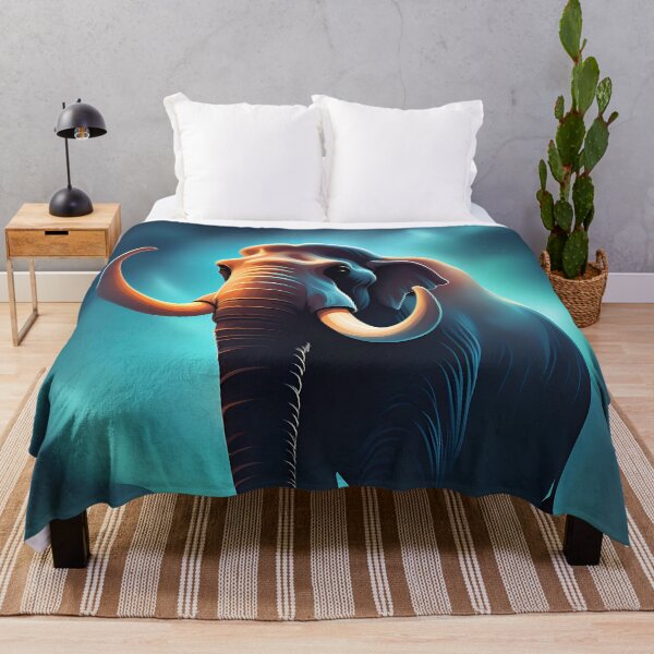 Item preview, Cool mammoth and a human designed and sold by Purr95.