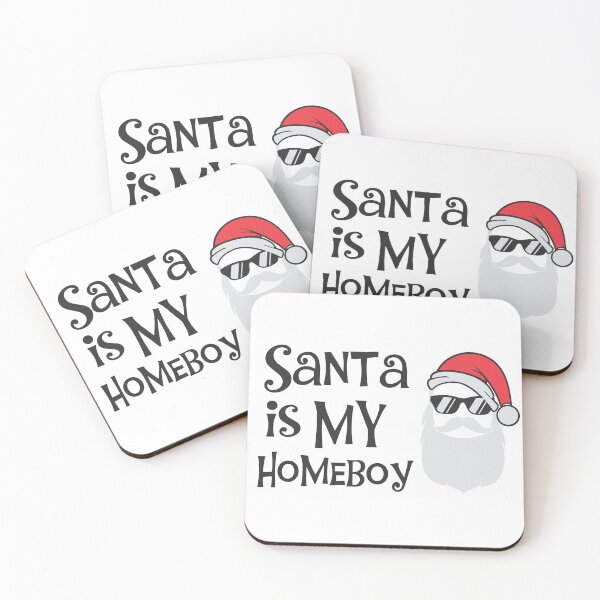 Item preview, santa is my homeboy designed and sold by lojadpop.