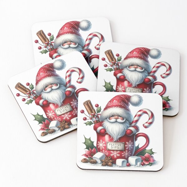 Item preview, Hot Cocoa Gnomes designed and sold by Ginngers.