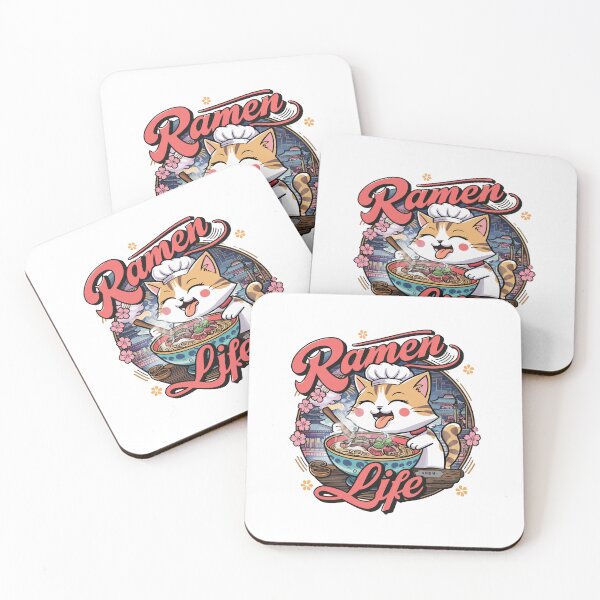 Item preview, ramen y el gato chef designed and sold by feelmydance.