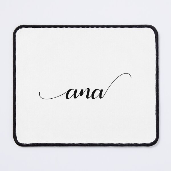 Item preview, Ana - Custom name on delicate black cursive font designed and sold by To the Lua.
