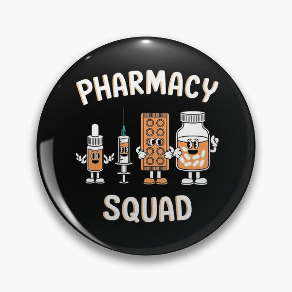 Item preview, Fun Pharmacy Squad Design with Cute Medical Characters designed and sold by love3617.
