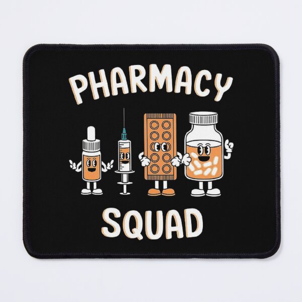 Item preview, Fun Pharmacy Squad Design with Cute Medical Characters designed and sold by love3617.