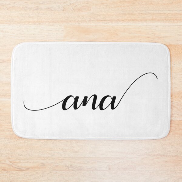 Item preview, Ana - Custom name on delicate black cursive font designed and sold by To the Lua.