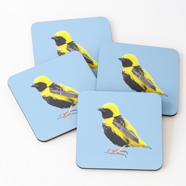 Item preview, Yellow-crowned Bishop Color Design  designed and sold by designsasstultd.
