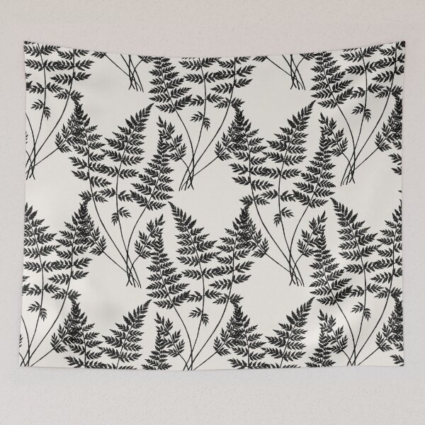 Item preview, Black Ink Watercolor Fern for Plants Lovers. Minimalistic Modern Illustration designed and sold by helga-wigandt.