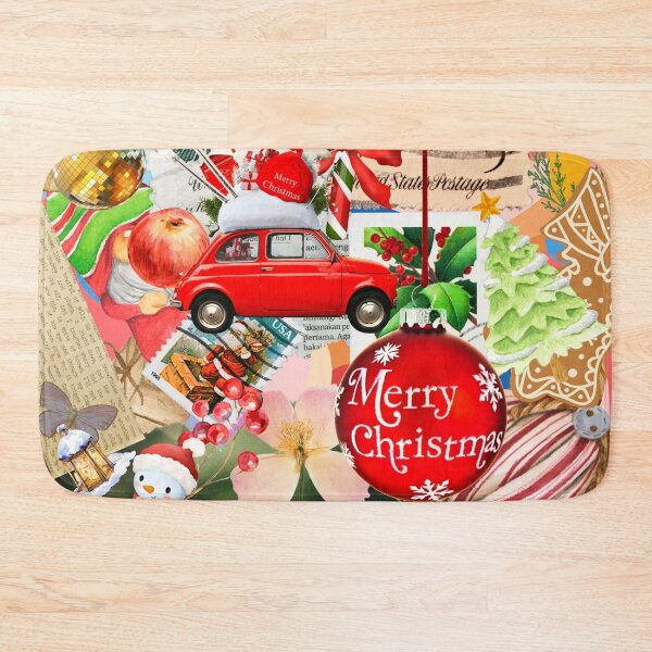 Item preview, Collage Christmas retro grinch elf designed and sold by NadiTrends.
