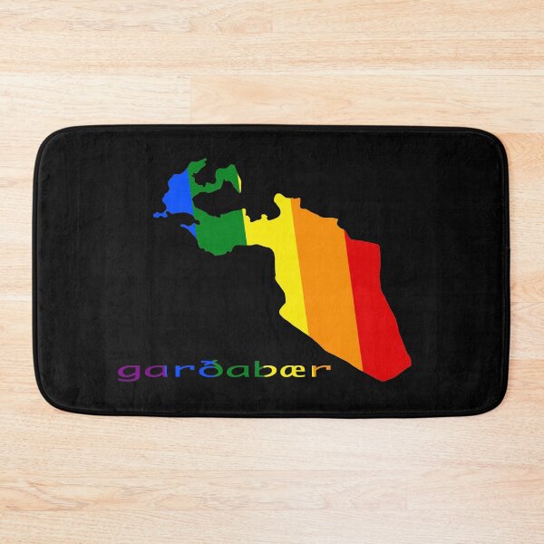 Item preview, Rainbow mAps -  Garðabær designed and sold by Mirrafoto.