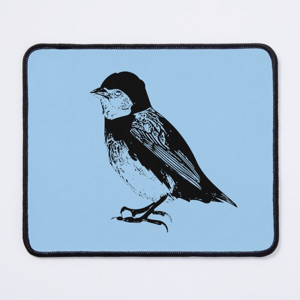 Item preview, Yellow-crowned Bishop Black Design designed and sold by designsasstultd.