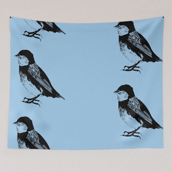 Item preview, Yellow-crowned Bishop Black Design  designed and sold by designsasstultd.