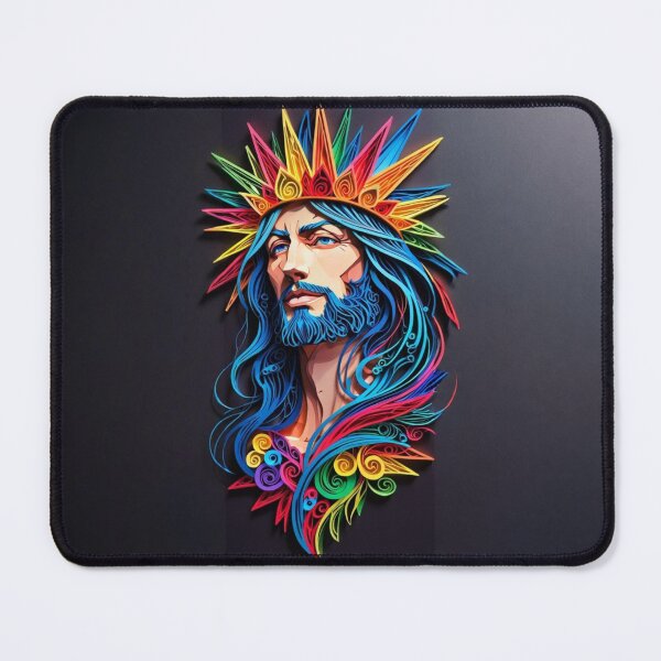 Item preview, Jesus in paper quilling art 1 designed and sold by Warih.