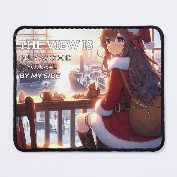 Item preview, Anime Cute Girlfriend Waifu Material chick Christmas Theme (silvergoldvisionary)   designed and sold by SGVisionary.