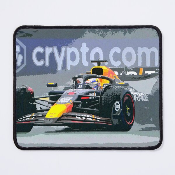 Item preview, Max Verstappen racing a brilliant race in the rain during the 2024 Brazilian Grand Prix at Interlagos watercolor designed and sold by Rodissimus1984.